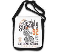 Pedal Pusher The Original Superfly Extreme Sport Rider Sac à bandoulière Blanc