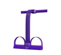 Pedal Resistance Band - 100Cm Workout Puller Trainer, Elastic Leg Exercise Band with Handles, MLTI Muscle Fitness Tool | Strength Training Equipment for Legs Abdomen Arms Waist Home Gym Use