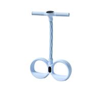 Pedal Resistance Band - 6 Tube Fitness Expander with Handle, Elastic Stretch Workout Device, Tummy Trimmer Training Equipment for Abdomen Waist Abs Arm Leg Slimming Tummy Stretching Training
