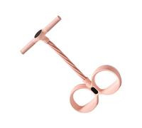 Pedal Resistance Band - Fitness Pull Rope Trainer for Body Toning | Latex Tube Construction with Foam Handles, Direction Stretch System, Home Workout Device for Abdomen Waist Arm Leg Exercises