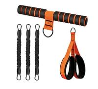 Pedal Resistance Band with Handle | 3 Tube Adjustable 30 Lbs Multifunction - Pedal Resistance Band Tension Rope - for Home Fitness Pilates Strength Arm Leg Core Workout