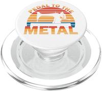 Pedal to The Metal Funny Machine à Coudre Vintage PopSockets PopGrip pour MagSafe