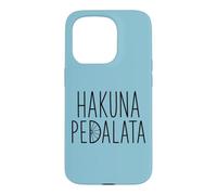 Pedalata Cycliste Roue de vélo avec Dicton Coque pour iPhone 15 Pro
