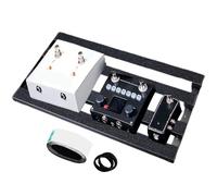 Pédalboard De Guitare - Pédal De Guitare À Grande Taille - Pédalboard Compact Léger | Panneau À Petits Effets Ultra-légers Pour 4 À 6 Pédales, Robuste Et Portable, Idéal Pour Les Voyages Et Les Plates