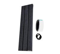 Pedalboard pour Guitare,Pedalier Guitare en d'Aluminium | Fournitures Robustes et Précises pour les Amateurs de Musique avec Gestion Améliorée des Câbles et Construction