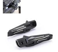 Pédale 1 Paire De Repose-pieds CNC Avec Extension Pédale Pour Kawasaki Pour Ninja 400/500, Pour 500, Avant Et Arrière, Accessoires Moto(Nero)