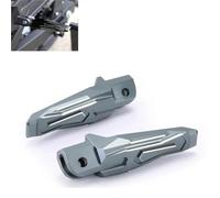Pédale 1 Paire De Repose-pieds CNC Avec Extension Pédale Pour Kawasaki Pour Ninja 400/500, Pour 500, Avant Et Arrière, Accessoires Moto(Grey)