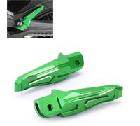 Pédale 1 Paire De Repose-pieds CNC Avec Extension Pédale Pour Kawasaki Pour Ninja 400/500, Pour 500, Avant Et Arrière, Accessoires Moto(Green)