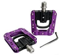 Pédale 7.4cm Alliage Alu Pliable 3 Roulements Pédale 7.4cm Alliage | Structure pour robuste alliage, étanche et antirouille, idéal rangement vélo, compatible ville route, argent