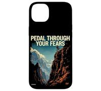 Pédale à Travers Vos peurs Aventure Cyclisme Coque pour iPhone 14 Plus
