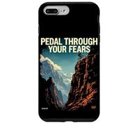 Pédale à Travers Vos peurs Aventure Cyclisme Coque pour iPhone 7 Plus/8 Plus