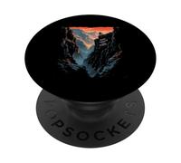 Pédale à Travers Vos peurs - Aventure en VTT PopSockets PopGrip Adhésif