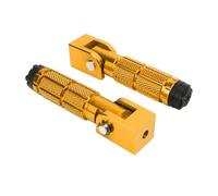 Pédale Arrière Pliable En Alliage D'aluminium Pour Moto, Compatible Avec Les Quads, UTV Et Kart(Gold)