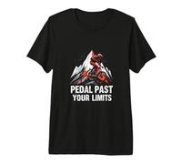 Pédale au-delà de Vos limites VTT T-Shirt Haut de Gamme