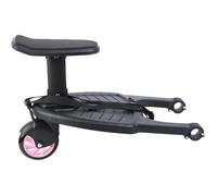 Pédale auxiliaire de Poussette Poussette Avec Siege Planche debout pour siège de connecteur amovible pour poussette Baby (noir)