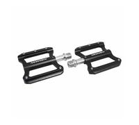 Pedale Bmx-Vtt Descente Newton Noir A Roulements Alu Cnc Filetage 9-16 Avec Picots Argent (Paire) Multicolore
