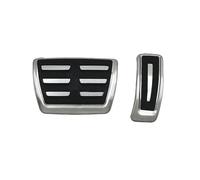 Pédale Capuchons Repose-pieds Pour A6 S6 C8 4K S-line RS6 Pour A7 S7 Accélérateur Frein À Gaz Reste Couvercle Pédale Antidérapant LHD Bouchons Coussinets Voiture(2pcs)