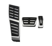 Pédale Capuchons Repose-pieds Pour A7 S7 RS7 4G 2010-2017 Pour A6 S6 RS6 C7 RHD Voiture Carburant Frein Repose Pédale Couvercle Capuchon Garniture Accessoires(RHD AT WITH REST)