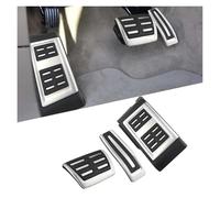 Pédale Capuchons Repose-pieds Pour Cayenne 2007 2008 2009 2010 2011 2012 2013 2014 2015 2016 Couvercle De Pédale Frein À Gaz En Acier Inoxydable(AT with Rest)