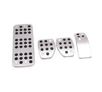 Pédale Capuchons Repose-Pieds pour Citroen pour C3 pour C4 DS 3 4 6 DS3 DS4 DS6 Repose-Pieds De Voiture Carburant Frein Repose-Pieds Pédale Couvre Couvre-pédale d'accélérateur(MT)