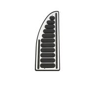 Pédale Capuchons Repose-pieds Pour LINCOLN MKC 2013 2014 2015 2016 2017 2018 Repose-pieds Pédales Plaque Couverture Voiture(Black)