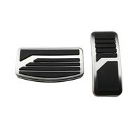 Pédale Capuchons Repose-pieds Pour Mitsubishi Pour Eclipse Pour Cross Pour Outlander ASX Lancer 2009-2018 Couvercle Pédale D'accélérateur Frein Pédales Voiture En Acier(AT)