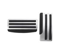 Pédale Capuchons Repose-pieds Pour Nissan Pour Navara NP300 Pour Frontier Terra Couvercle De Pédale Frein À Gaz Et Carburant Sans Perçage Accessoires(AT)