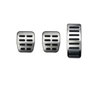 Pédale Capuchons Repose-pieds Pour Seat Arosa Ibiza Leon Toledo 1995-2008 Couvre-pédale De Voiture Noir(MT-3Pcs)