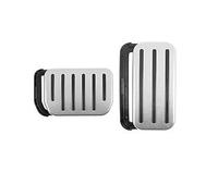 Pédale Capuchons Repose-pieds Pour Tesla Pour Modèle Pour Y 2022-2025 Lancement 2024 2025 Highland Pédale Frein Antidérapant Garniture Couverture(Silvery)