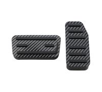 Pédale Capuchons Repose-pieds Pour Vezel Pour HRV HR-V 2016-2022 Fit Jazz 2011 2019 City 2015 2 Pièces En Fiber Carbone Au Couvercle Pédale Voiture Pédales Automatiques