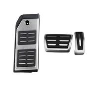 Pédale Capuchons Repose-pieds Pour Vw Pour Touareg 2019 2020 2021 Plaque De Couverture Pédale Repose-pieds Accessoires Voiture(AT with Rest)