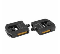 Pedale city ergotec pliante alu-resine noir 9-16 (paire sur carte) 100x102mm