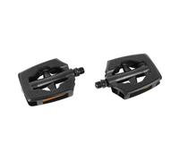 PEDALE CITY MARWI NOIR SP-890 SANDBLOCK RESINE FILETAGE 1-2" (PAIRE SUR CARTE)