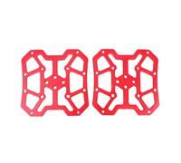 Pédale Classique En Aluminium Durable Et Délicat Pour Vélo Spd Keo, Adaptateurs De Plate-Forme, Accessoires De Bicyclette, 2 Pièces