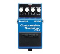 Pédale Compression/Sustainer CS-3 BOSS, une pédale de compression et Sustain avec circuit haute qualité