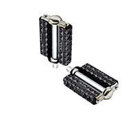 Pedale cyclo adapt. 103/ mbk 51/ solex union - 265h - pas francais - noir - (pr)