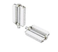 Motodak pedale Cyclo Compatible avec 103/ MBK 51/ solex Union - 265h - Pas Francais 14 x125 - Blanc - (pr)