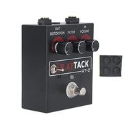 Pédale d’Effet Distortion Guitare Solo, 3 Modes DIRTY TURBO VINTAGE, Pour Guitare et Basse - Distorsion Classique RAT, Sons Polyvalents et Préservation des Basses