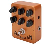 Pédale d’Effets Simulateur d’Ampli pour Guitare Électrique - Haut-parleur avec 6 Boutons Réglables - Armoire Simulation