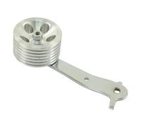 Pédale d'accélérateur EMPI chromée à roulette chromée pour VOLKSWAGEN Coccinelle, Combi Bay Window (-07/1979)