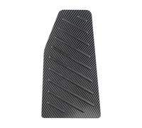 Pédale D'accélérateur Et De Frein En Aluminium Couvercle Sans Perçage Repose-pieds Pour RAV4 RAV 4 XA50 2019-2022 Accessoires Cache-pédale Voiture(1pc footrest pedal)