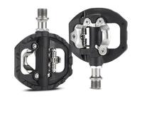 pédale d'accélérateur Pédales de vélo de route VTT SPD System, roulements antidérapants, accessoires de cyclisme Pédale de voiture(Oneside Nylon)