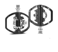 pédale d'accélérateur Pédales de vélo de route VTT SPD System, roulements antidérapants, accessoires de cyclisme Pédale de voiture(Oneside Alloy)