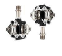 pédale d'accélérateur Pédales de vélo de route VTT SPD System, roulements antidérapants, accessoires de cyclisme Pédale de voiture(Doubleside Alloy)