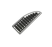 Pédale D'accélérateur pour Focus pour Fiesta pour Ecosport pour Mondeo pour S-Max Pédales Voiture Acier Inoxydable Repose-Pieds Protection Pédale Accessoires Extensions Pédales(Style B)