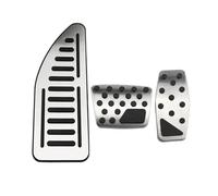 Pédale d'Accélérateur Pour Jeep Pour Boussole 2017-2025 Rengade 2015-2025 LHD Pédales Couvercle De Pédale Frein À Gaz Repose-pied Protecteur Accessoires(3Pcs AT with rest)