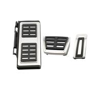 Pédale D'accélérateur pour Passat B8 B9 Édition Limitée pour Variant pour VIII 2015-2023 Voiture en Acier Inoxydable Pédale De Voiture Pédales Couvre Extensions Pédales(3Pcs at with Rest)