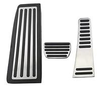 Pédale D'Accélérateur Pour Volvo Pour XC 60 XC60 2018 2019 2020 Acier Inoxydable Voiture Accélérateur Carburant Pédale Frein Repose-pieds Pédales Couverture Accessoires Car Pedal Covers(Automatic with