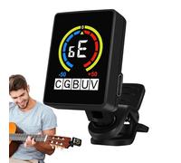 Pédale d'accordeur de guitare | Outils électroniques précis pour ukulélé - Métronomes portables, accessoires d'accordage de musique pour voyage, leçons, enregistrement, répétition