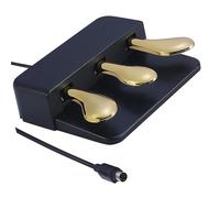 Pédale d'amortisseur multifonction en ABS adaptée à divers instruments de clavier, texture antidérapante pour la stabilité de la pédale